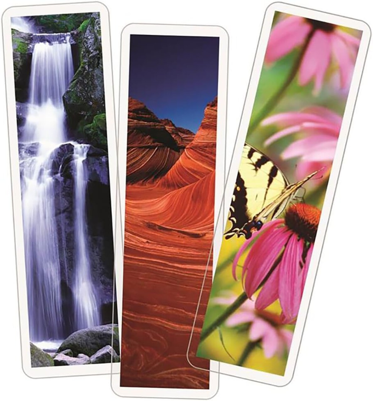 USI Premium Thermal Laminating Pouches, Medium Bookmark Size, 5 Mil, 2 3/8 x 8 1/2 Inches, Clear Gloss, Round Corners, Box of 100